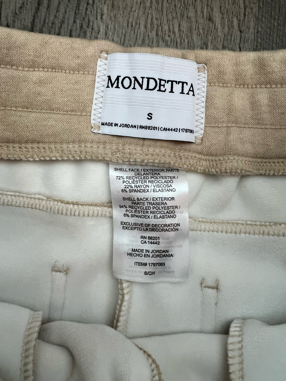 Mondetta Beige Zip-Up Jacket & pants set - Picture 9 of 11